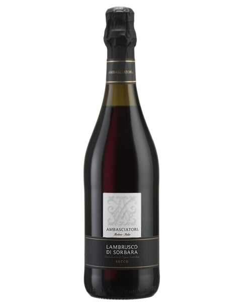 6 bottiglie Lambrusco DOC di Sorbara Secco 