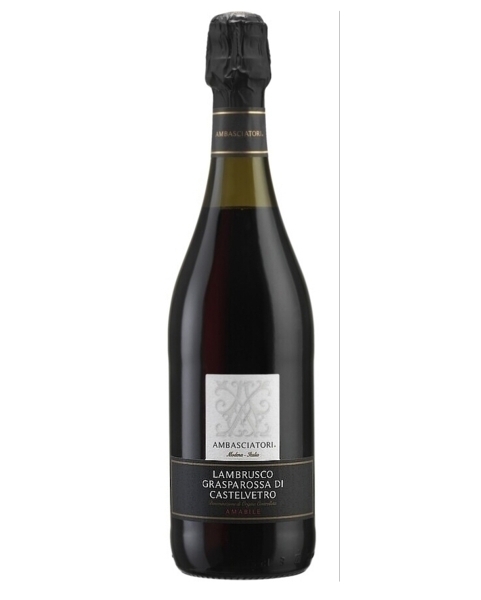 6 bottiglie Lambrusco Amabile Grasparossa DOC