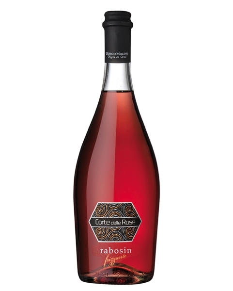 6 bottiglie Rabosin Rose frizzante Corte delle Ro