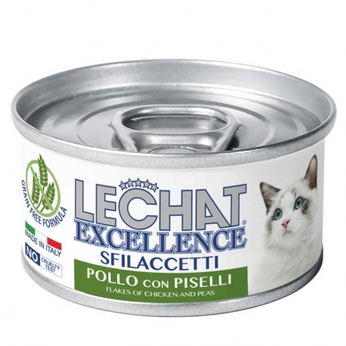 Lechat excellence gr 80 sfilaccetti pollo con pis