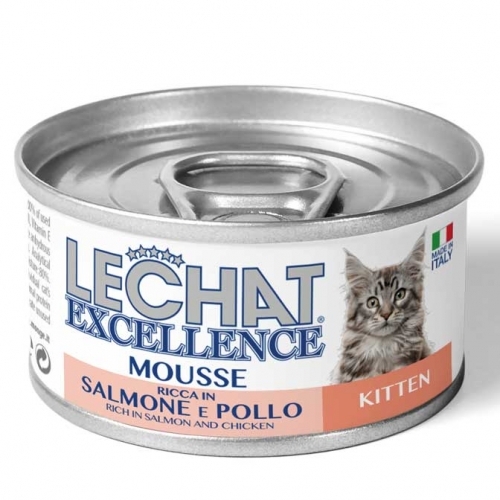 Lechat excellence gr 85 mousse kitten al salmone 