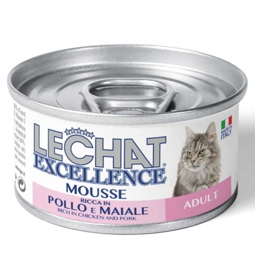 Lechat excellence gr 85 mousse adult al pollo e m