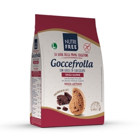 goccefrolla con gocce di cioccolato  nutrifree