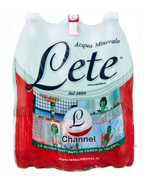 6 BOTTIGLIE DI ACQUA LETE 15 L PET