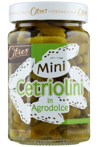 Citres Cetriolini Mini Agrodolce gr 290
