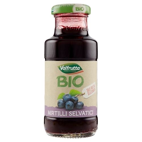 6 bottiglie Succo di frutta Valfrutta Bio Mirtilli