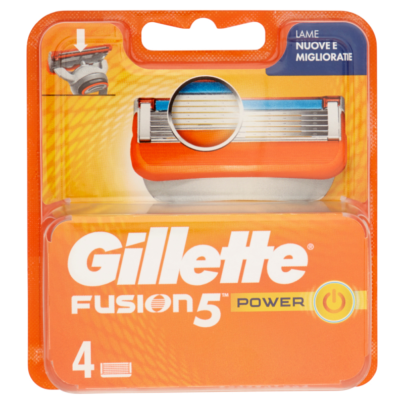 GILLETTE FUSION5 RICARICA POWER 4 PZ