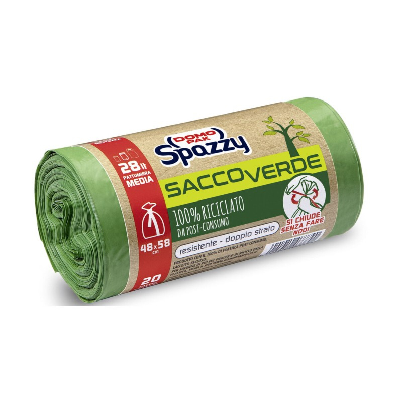 DOMOPAK SACCO VERDE 28 LT 20 PZ