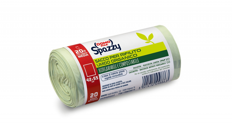 DOMOPAK SPAZZY RIFIUTO UMIDO ORGANICO 20 LT