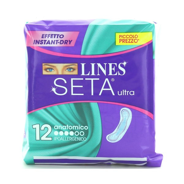 LINES SETA ULTRA ANATOMICO 12 PZ