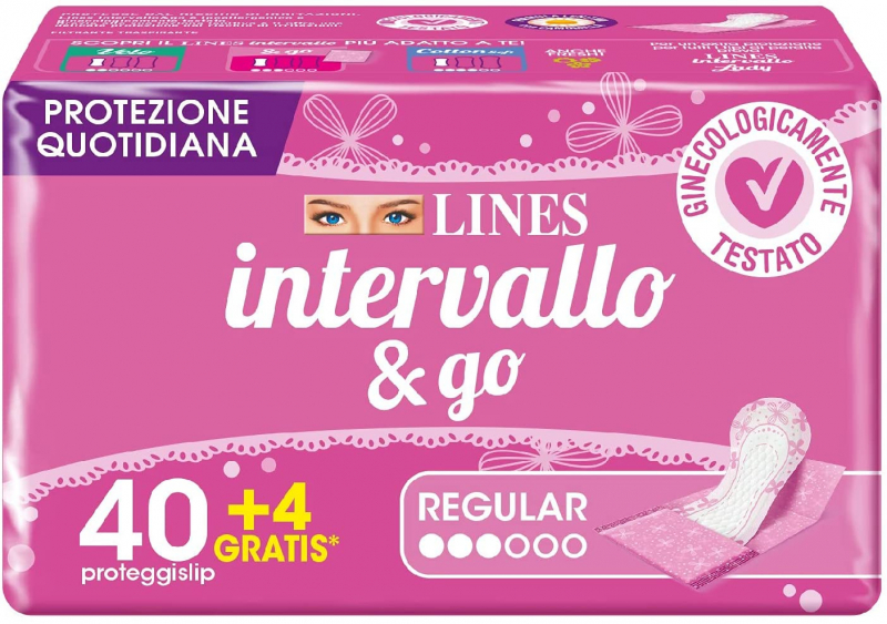 LINES INTERVALLOGO PROTEGGISLIP 40  4 GRATIS