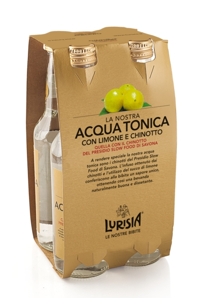 4 bottiglie di Acqua Tonica Lurisia
