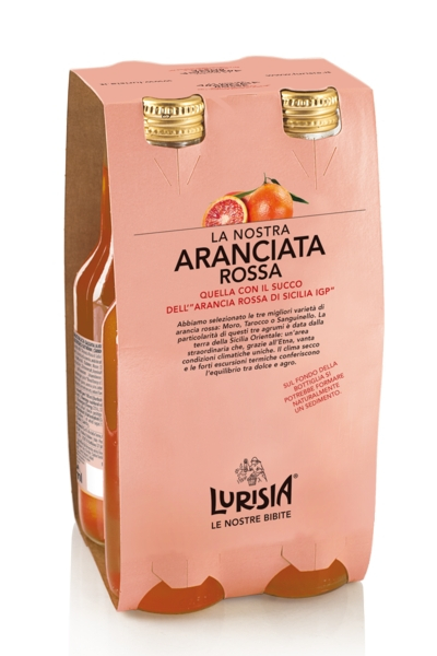 4 bottiglie di Aranciata Rossa Lurisia