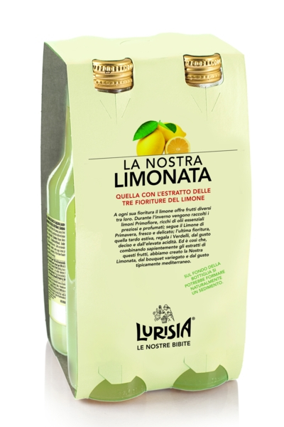 4 bottiglie di Limonata Lurisia