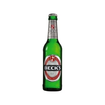 12 bottiglie da 33 cl Becks Alcolica