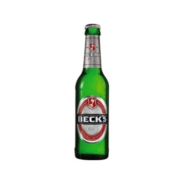 12 bottiglie da 33 cl Becks Alcolica