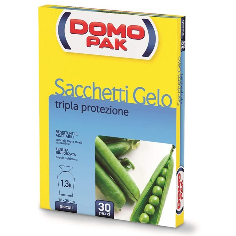 DOMOPAK GELO SACCHETTO PICCOLO 30 PEZZI