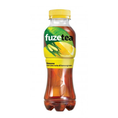 12 bottiglie 400 ml Fuze Tea Limone e Lemongrass