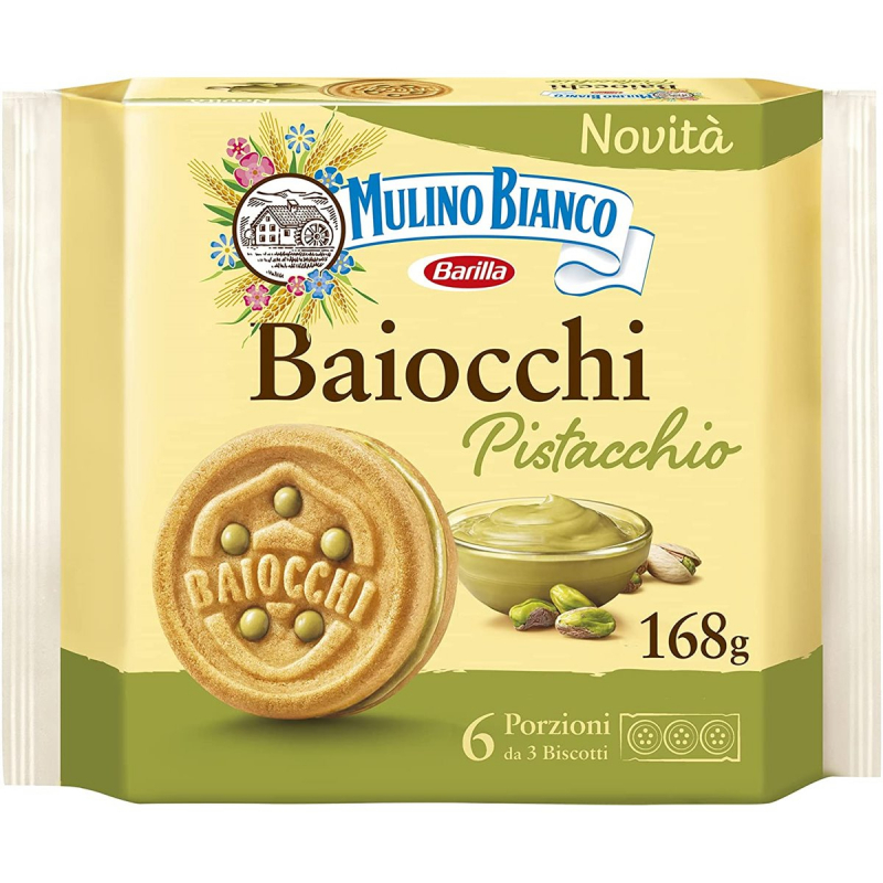 BAIOCCHI CON CREMA AL PISTACCHIO