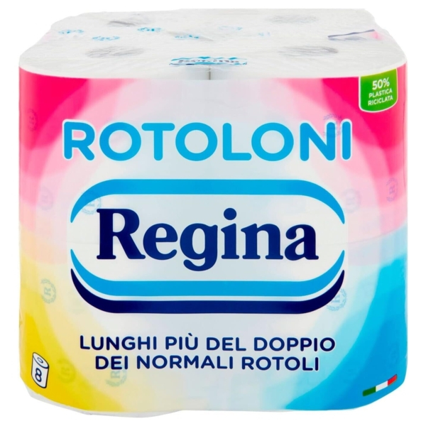 Regina carta igienica 8 rotoloni