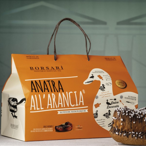 Anatra allArancia® Borsari 750 gr in shopper