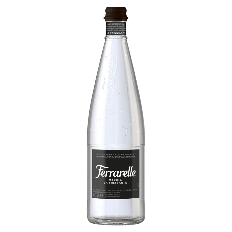 12 bottiglie acqua FERRARELLE MAXIMA 075 L Vetro
