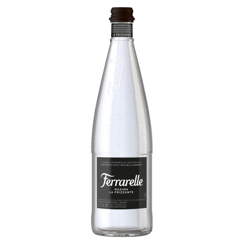 12 bottiglie acqua FERRARELLE MAXIMA 075 L VETRO