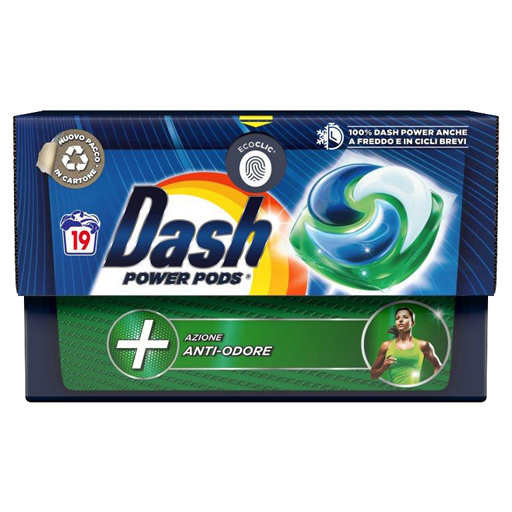 DASH POWER PODS 19 ANTI ODORE