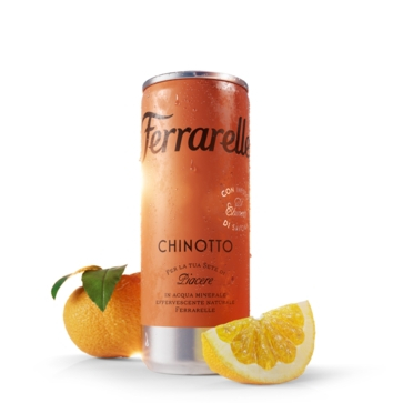 6 lattine 25 Cl Chinotto Ferrarelle