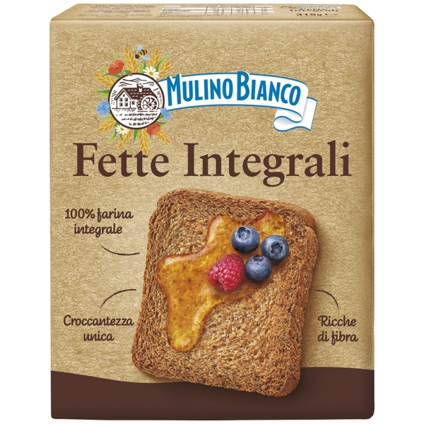 Fette Biscottate Integrali Mulino Bianco
