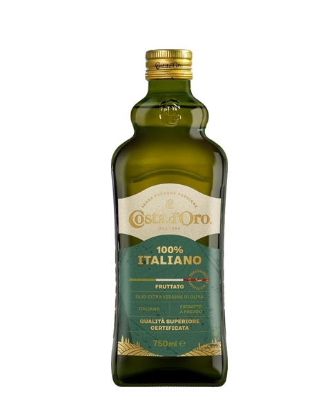 Olio Evo Fruttato Italiano Extra Costa DOro 075  Olio Evo Fruttato Italiano Extra Costa DOro 075