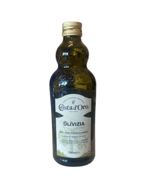 Olio Evo Olivizia Costa DOro 075 L Olio Evo Olivizia Costa DOro 075 L