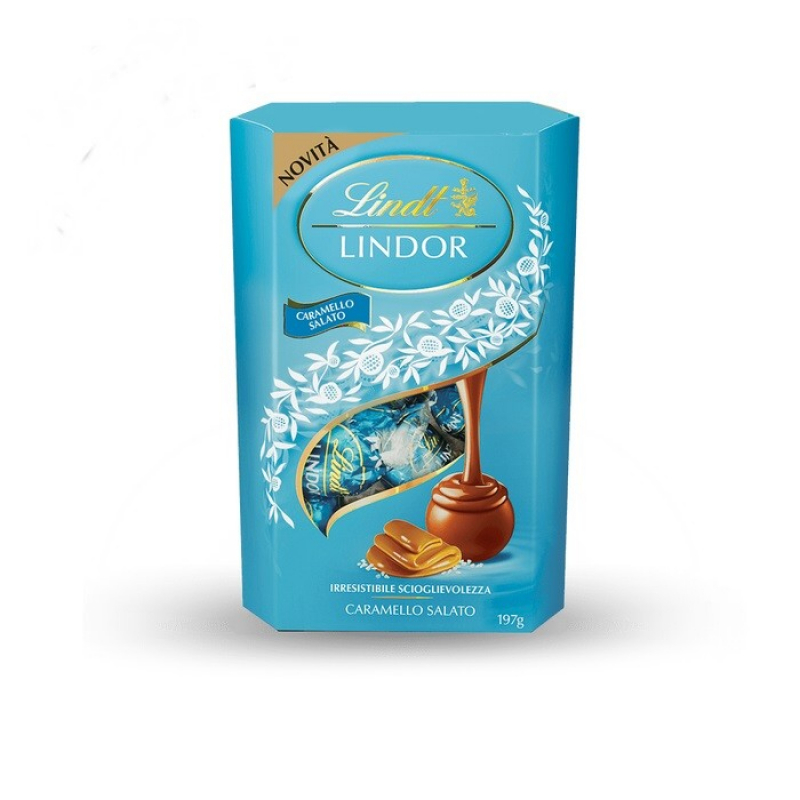 LINDOR Cornet Caramello Salato 200g