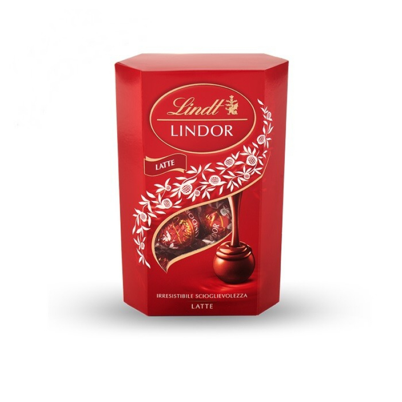 Praline al cioccolato al latte LINDOR Lindt da 200