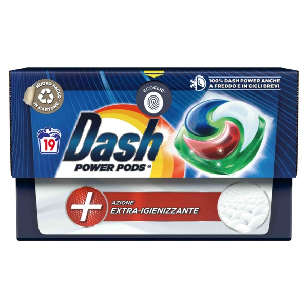 DASH POWER PODS 19 EXTRA IGIENIZZANTE DASH POWER PODS 19 EXTRA IGIENIZZANTE