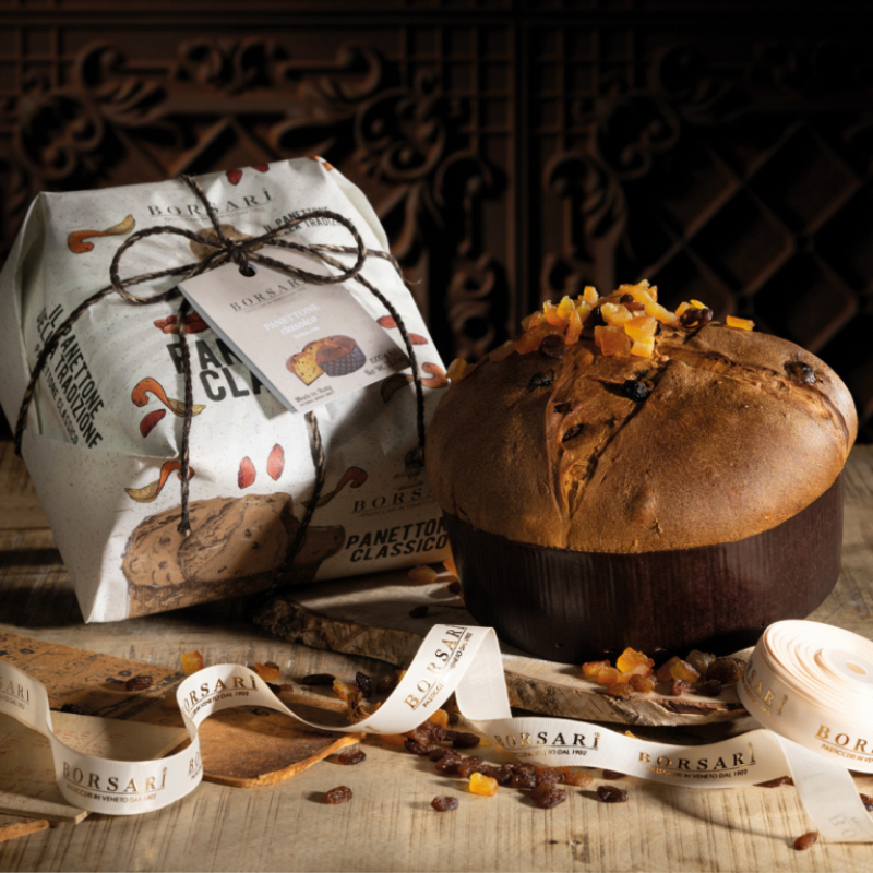 Panettone Classico Borsari kg1 incartato