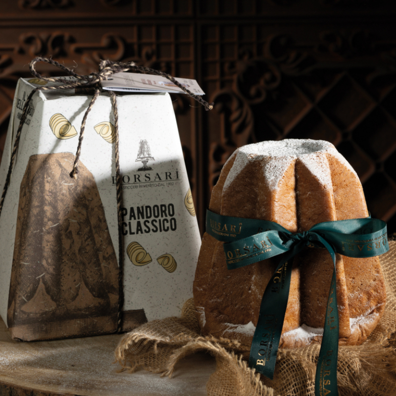 pandoro classico Borsari kg1 incartato