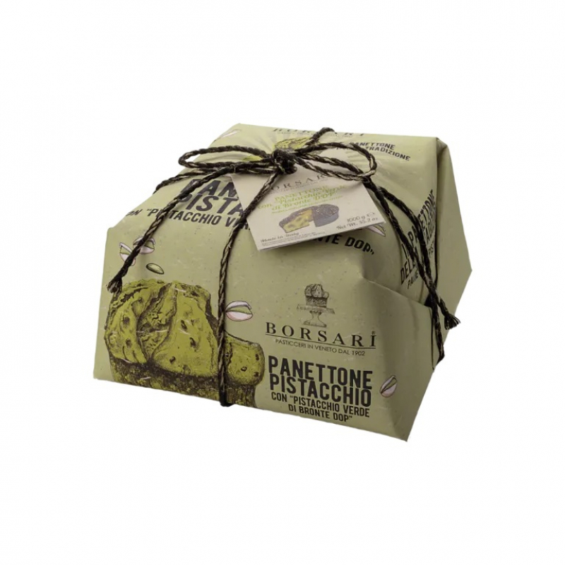 Panettone Crema Pistacchio di Bronte Dop Borsari 1 Panettone Crema Pistacchio di Bronte Dop Borsari 1