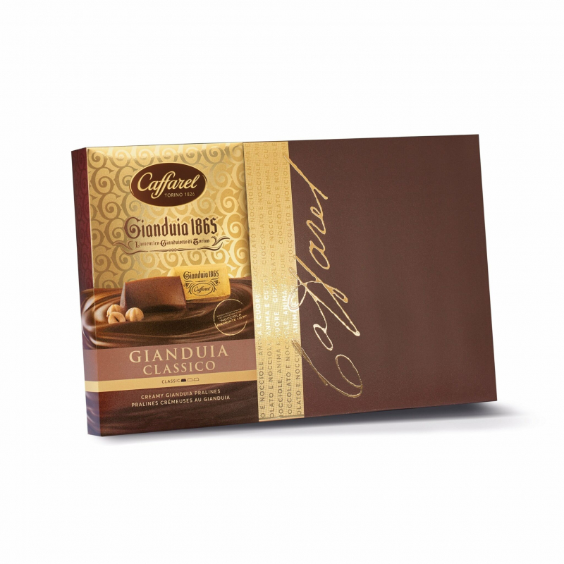 Scatola regalo Caffarel Gianduia 1865 Classico GR Scatola regalo Caffarel Gianduia 1865 Classico GR