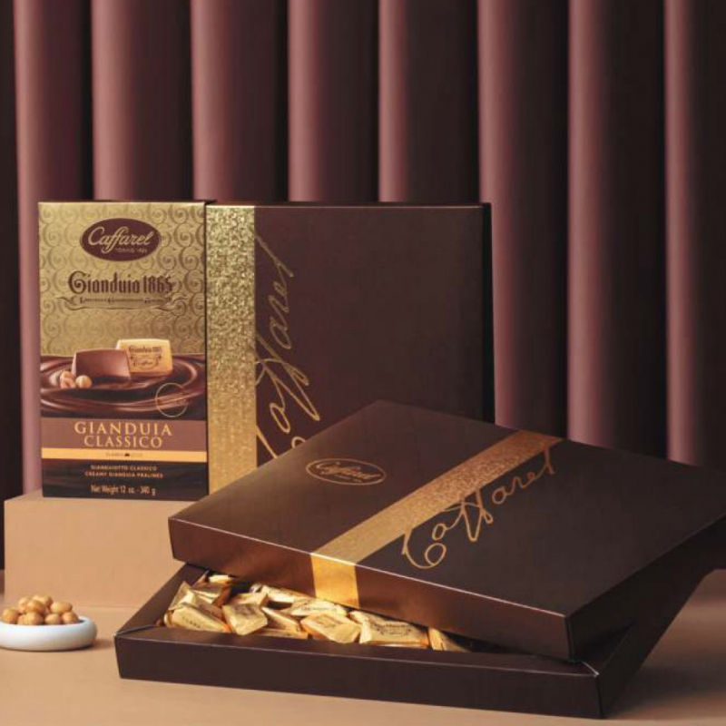 Scatola regalo Caffarel Gianduia 1865 Classico GR Scatola regalo Caffarel Gianduia 1865 Classico GR