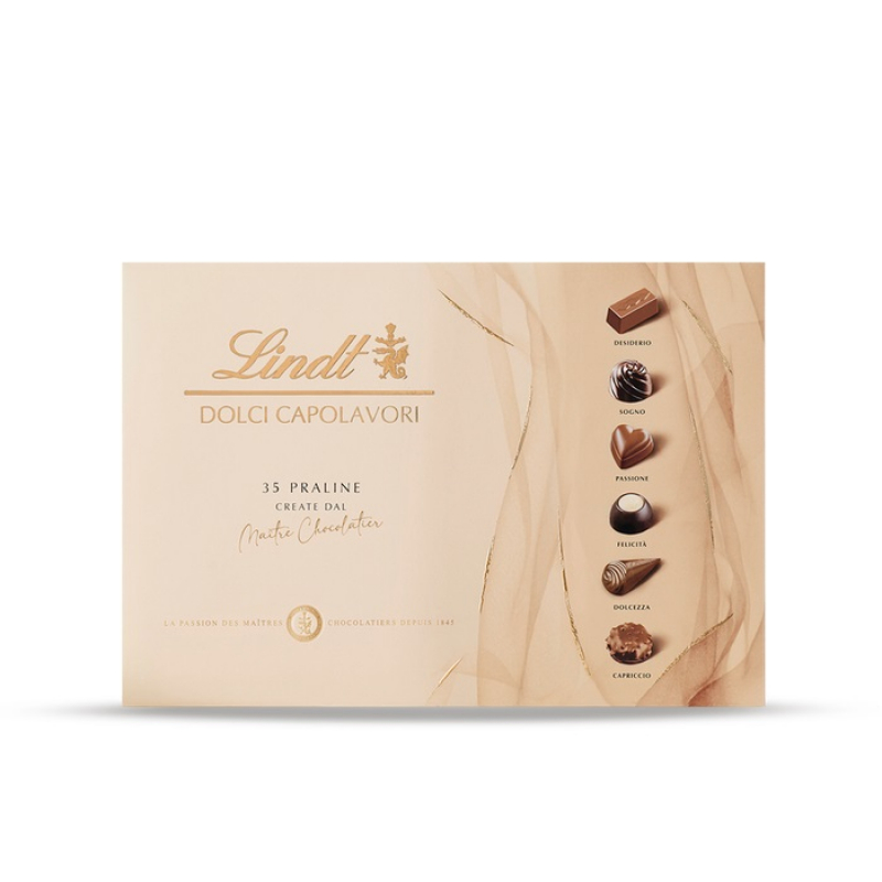 Scatola Dolci Capolavori Classici Lindt 337g Scatola Dolci Capolavori Classici Lindt 337g