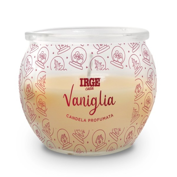 IRGE CANDELA NATALE PROFUMATA VANIGLIA IRGE CANDELA NATALE PROFUMATA VANIGLIA
