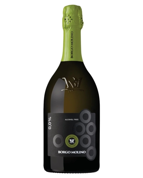 VINO BIANCO SPUMANTE DRY ALCOHOL FREE BORGO MOLINO VINO BIANCO SPUMANTE DRY ALCOHOL FREE BORGO MOLINO