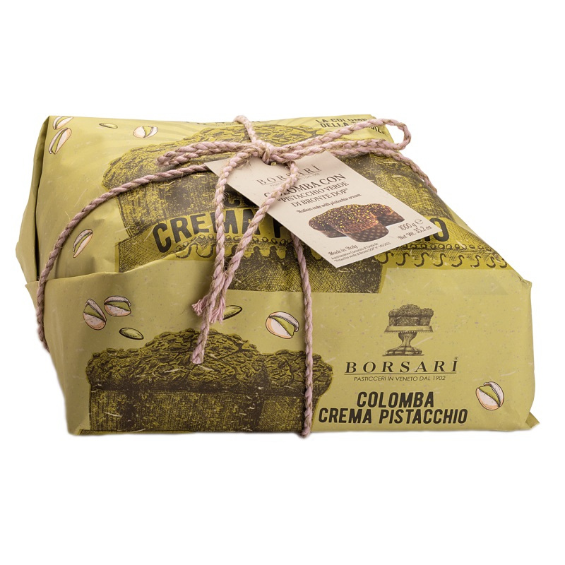Colomba farcita con crema di Pistacchio Borsari  