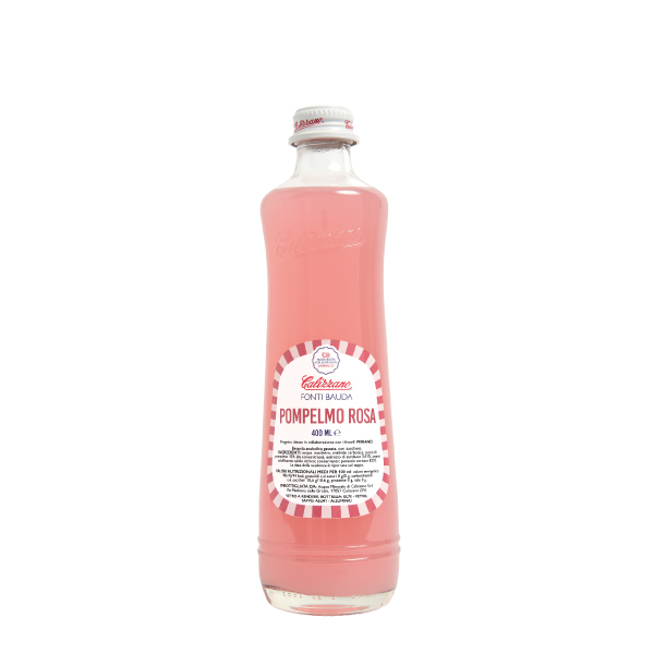 20 bottiglie POMPELMO ROSA CALIZZANO 400 ml