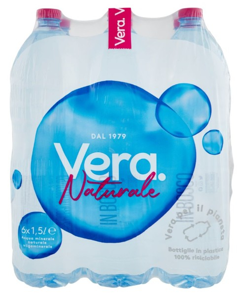 6 bottiglie Acqua Vera 15 L Pet 6 bottiglie Acqua Vera 15 L Pet