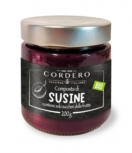 Composta di Susine Bio Cordero 200 gr Composta di Susine Bio Cordero 200 gr