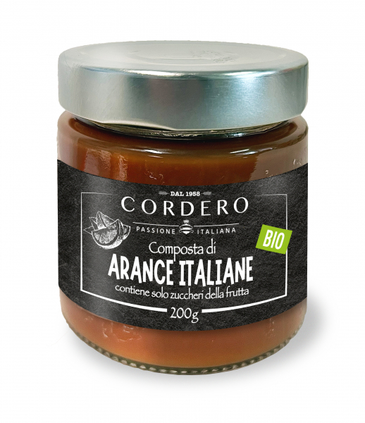 Composta di Arance Bio Cordero 200 gr