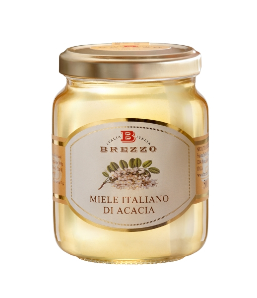 Miele Italiano di Acacia Brezzo 250 ml Miele Italiano di Acacia Brezzo 250 ml