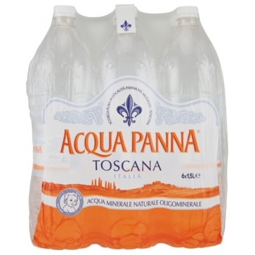 6 bottiglie Acqua Panna 15 L Pet